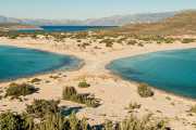 Elafonisos paradijslijk eilandje onder de Peloponnesos